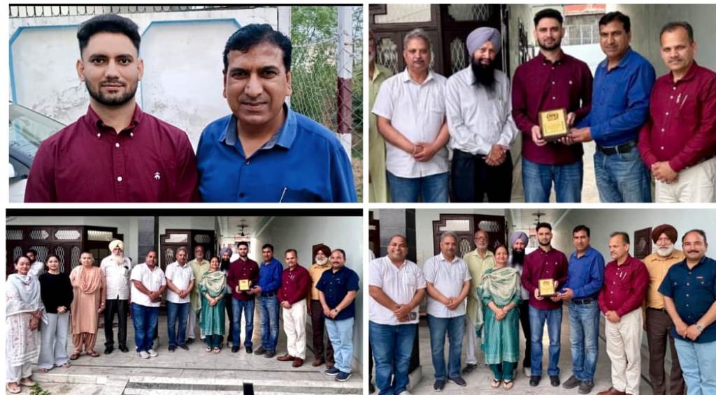 A proud moment for Dasuha Kanwarpal Singh passes the UPSC 2026 exam honored by social activist Sanjeev Kumar